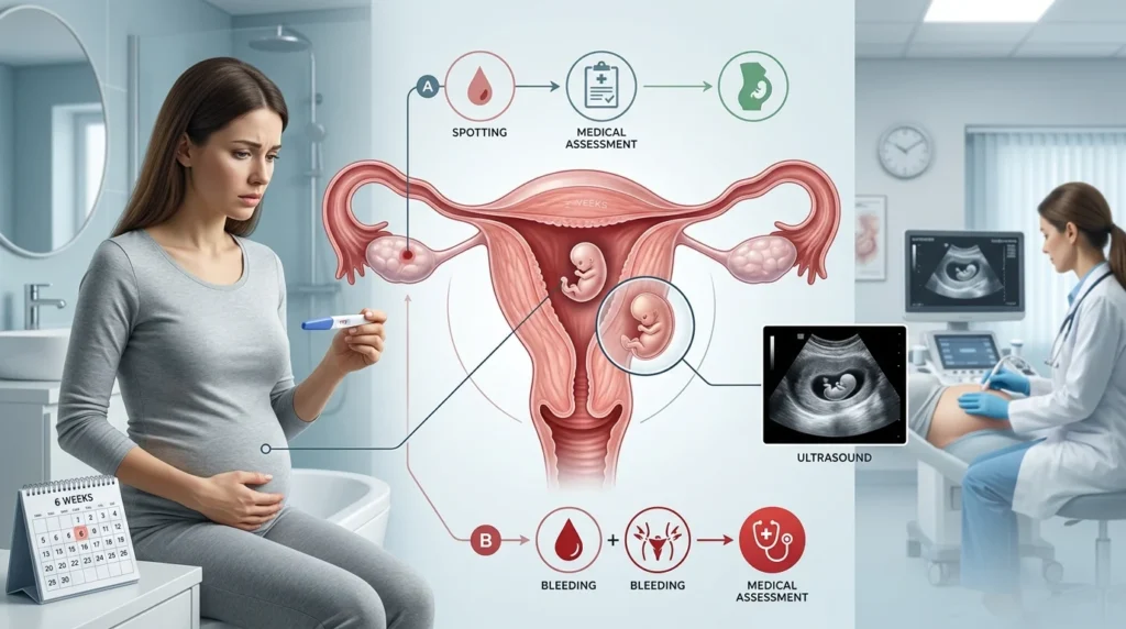 Bleeding at 6 Weeks Pregnant