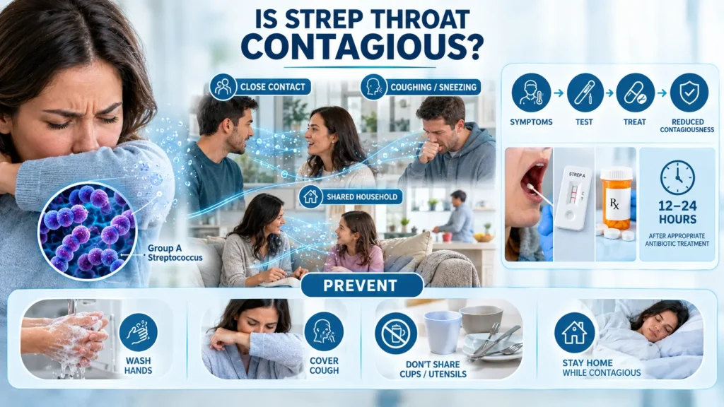 Is Strep Throat Contagious?