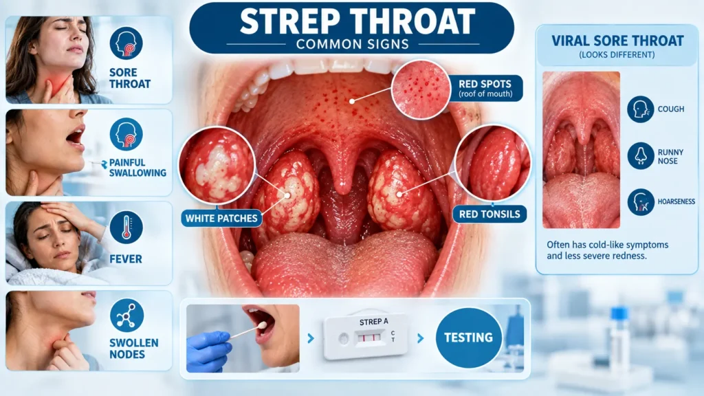 What Are the Signs of Strep Throat?