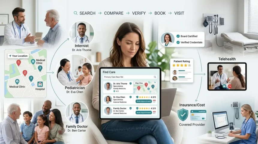 How to Find a Primary Care Doctor Near Me